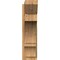 Ekena Millwork Balboa Slat Rough Sawn Outlooker, Western Red Cedar, 8"W x 26"D x 30"H OUT08X26X30BOA06RWR - alternate 2